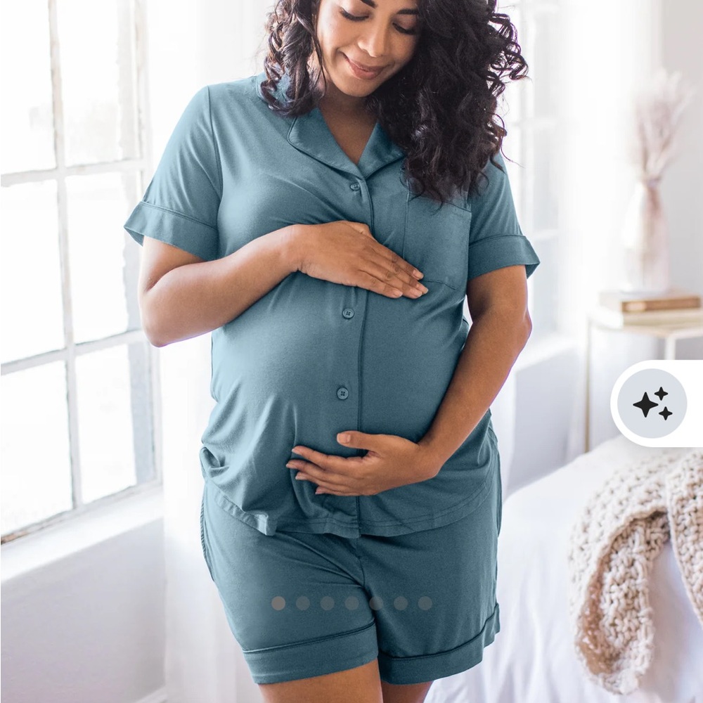 Kindred Bravely Clea Women's Maternity and Postpartum Bamboo Sleepwear Set